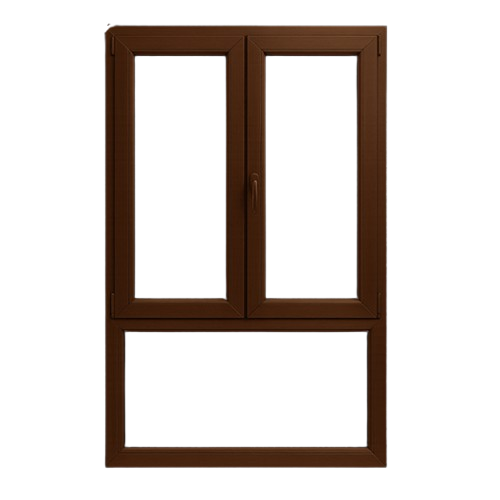 ventana 2 hojas fijo inferior