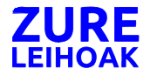 logo zure leiohak azul